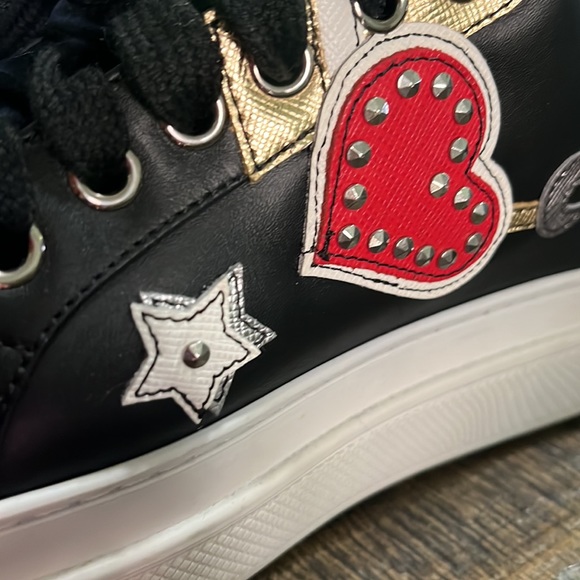 Prada LIMITED EDITION over embellished leather printed sneaker - Picture 4 of 10